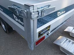 New Tipper trailer Cheval Liberté Debon PW 3.6 3500kg 360x180x35cm Rampen Stützen: picture 16