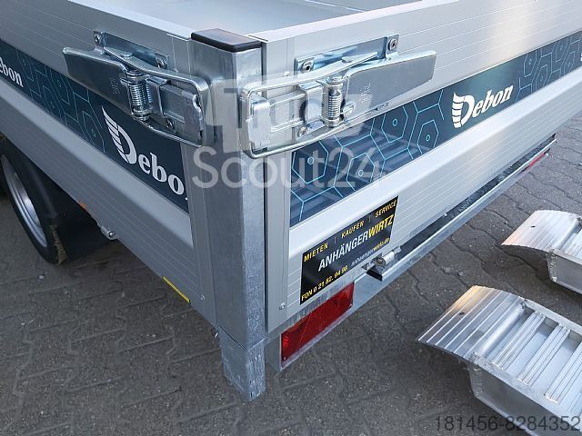 New Tipper trailer Cheval Liberté Debon PW 3.6 3500kg 360x180x35cm Rampen Stützen: picture 8