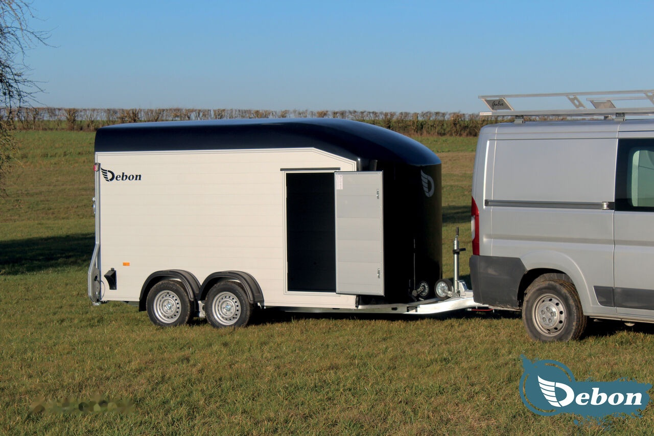 New Closed box trailer Debon Fourgon C700 przyczepa kontener 376 x 180 cm 2600 kg DMC Cheval: picture 18