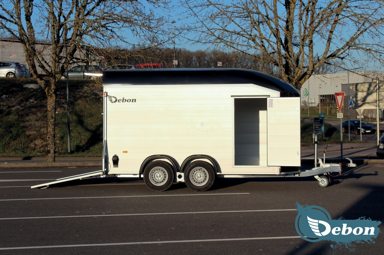 New Closed box trailer Debon Fourgon C700 przyczepa kontener 376 x 180 cm 2600 kg DMC Cheval: picture 13