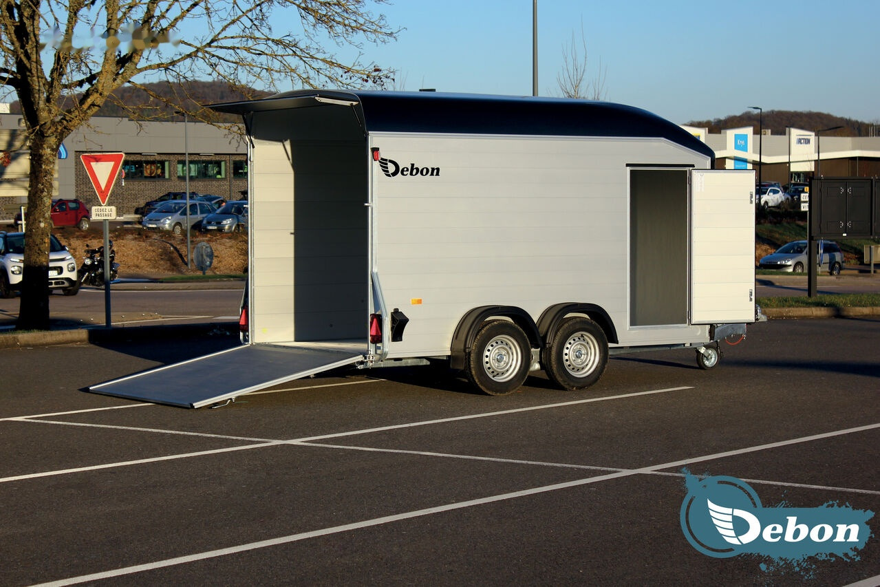 New Closed box trailer Debon Fourgon C700 przyczepa kontener 376 x 180 cm 2600 kg DMC Cheval: picture 15