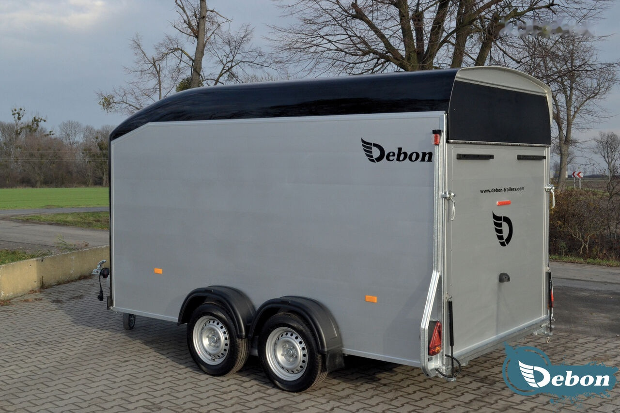 New Closed box trailer Debon Fourgon C700 przyczepa kontener 376 x 180 cm 2600 kg DMC Cheval: picture 19