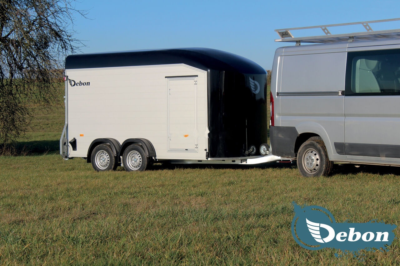 New Closed box trailer Debon Fourgon C700 przyczepa kontener 376 x 180 cm 2600 kg DMC Cheval: picture 7