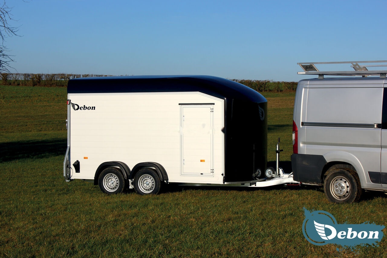 New Closed box trailer Debon Fourgon C700 przyczepa kontener 376 x 180 cm 2600 kg DMC Cheval: picture 8