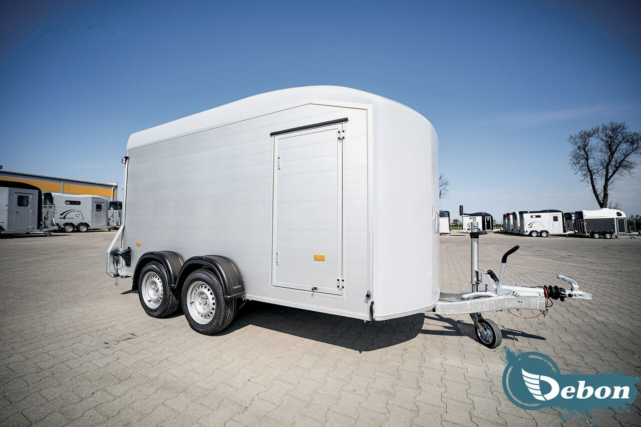 New Closed box trailer Debon Fourgon C700 przyczepa kontener 376 x 180 cm 2600 kg DMC Cheval: picture 20