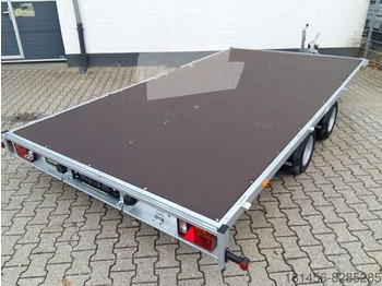 New Dropside/ Flatbed trailer Eduard 3000kg 406x220cm flach niedrig 56cm Ladekante: picture 2