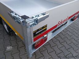 New Tipper trailer Eduard elektro Kipper 2700kg 310x160x30cm: picture 15