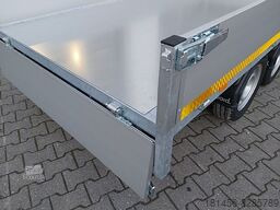 New Tipper trailer Eduard elektro Kipper 2700kg 310x160x30cm: picture 19