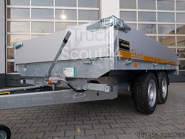 New Tipper trailer Eduard elektro Kipper 2700kg 310x160x30cm: picture 4