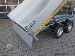 New Tipper trailer Eduard elektro Kipper 2700kg 310x160x30cm: picture 18