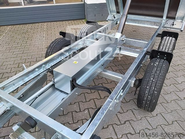 New Tipper trailer Eduard elektro Kipper 2700kg 310x160x30cm: picture 2