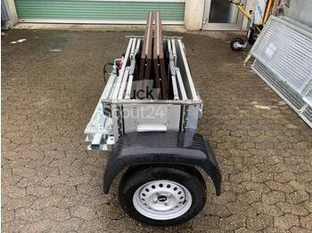 New Car trailer -Faltos mini Tieflader faltbarer Anhänger, 750 kg, 2000 x 1000 x 300 mm: picture 1