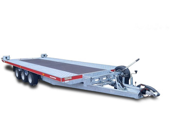 New Autotransporter trailer Gewe 5,5 x 2,1m- B3500 U/1 Laweta uchylna: picture 2