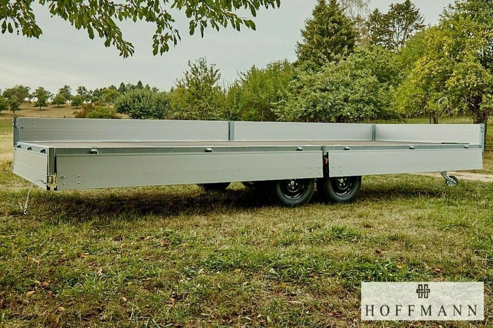 New Dropside/ Flatbed trailer HAPERT Hapert AZURE Hochlader Multi 3500 KG 605x220 cm Parabelfederung / Lieferzeit ca 4 Wochen nach Bestellung: picture 7