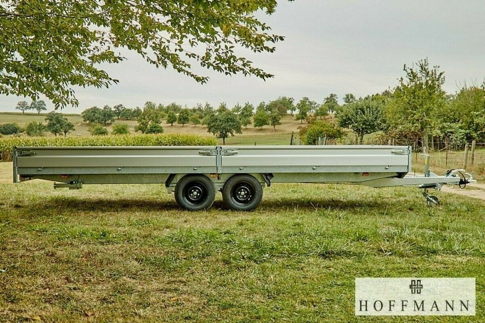 New Dropside/ Flatbed trailer HAPERT Hapert AZURE Hochlader Multi 3500 KG 605x220 cm Parabelfederung / Lieferzeit ca 4 Wochen nach Bestellung: picture 3