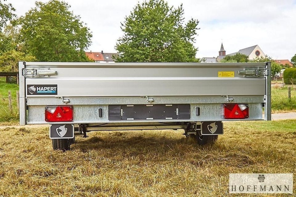 New Dropside/ Flatbed trailer *HG Hapert AZURE Hochlader 405x200 cm 3500 kg Parabel / Lager: picture 5