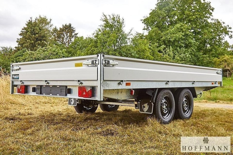 New Dropside/ Flatbed trailer *HG Hapert AZURE Hochlader 405x200 cm 3500 kg Parabel / Lager: picture 3