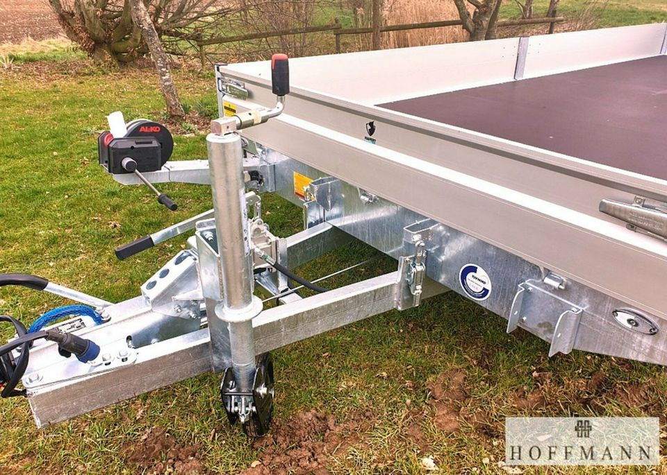 New Dropside/ Flatbed trailer HG Hapert INDIGO-HT2 3500kg  455x200 cm Parabelfederung / AKTION: picture 9