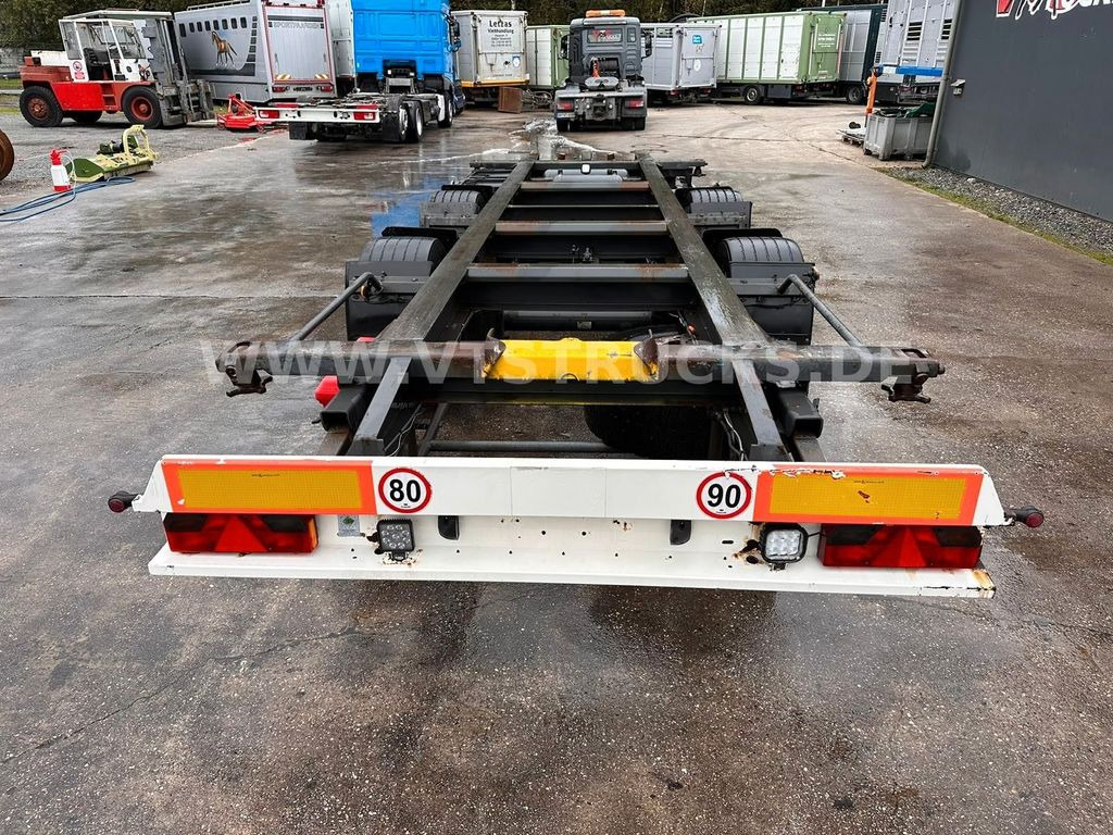 Container transporter/ Swap body trailer H&W HWTCAB 1878 BDF-Lafette: picture 6