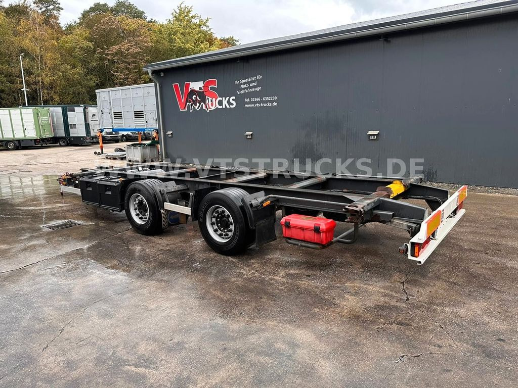 Container transporter/ Swap body trailer H&W HWTCAB 1878 BDF-Lafette: picture 7