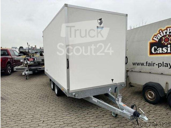 New Closed box trailer Hapert Sapphire H 2 400x200x210cm, ZG 3,0 to., Koffer Türe: picture 2
