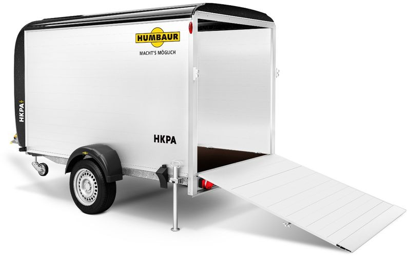 New Closed box trailer Humbaur HKPA 153217 - Design Kofferanhänger Aluminium: picture 2