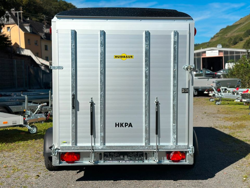 Closed box trailer Humbaur HKPA 263217 Tandem - Design Kofferanhänger mit Rampe: picture 4