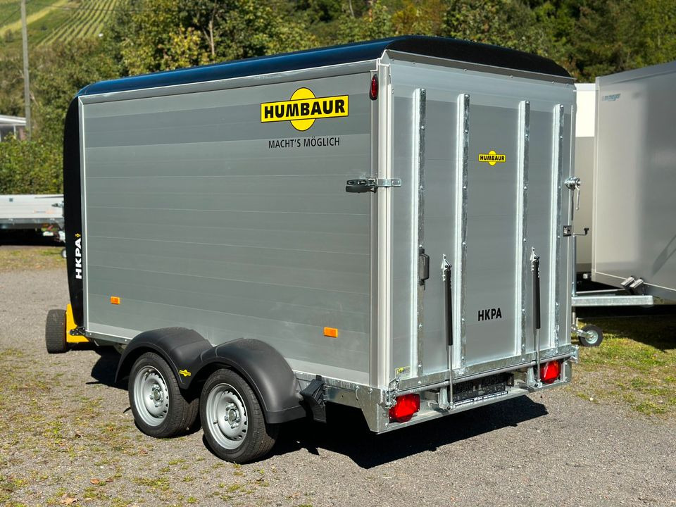 Closed box trailer Humbaur HKPA 263217 Tandem - Design Kofferanhänger mit Rampe: picture 5