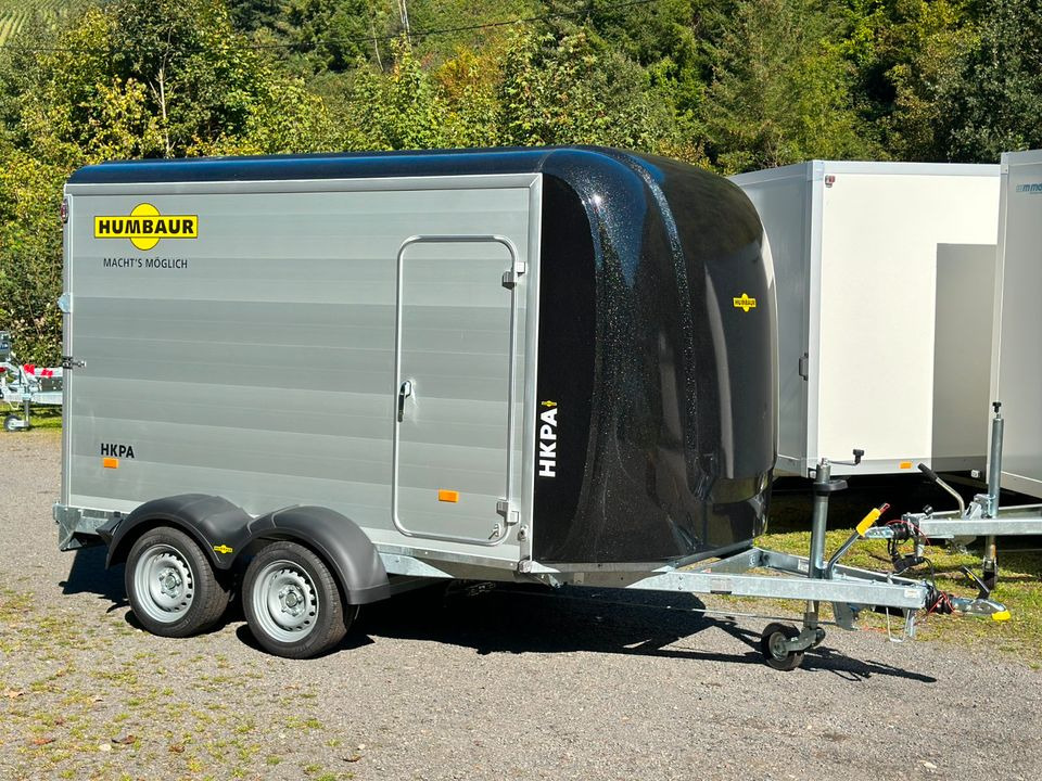 Closed box trailer Humbaur HKPA 263217 Tandem - Design Kofferanhänger mit Rampe: picture 18