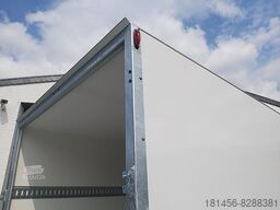 New Closed box trailer Kofferanhänger mit Seitentür Heckrampe 420x200x210: picture 15