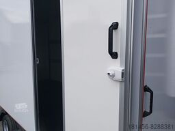 New Closed box trailer Kofferanhänger mit Seitentür Heckrampe 420x200x210: picture 21
