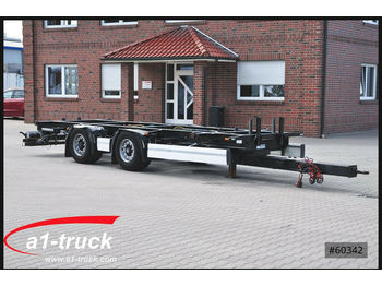 Container transporter/ Swap body trailer Krone 10 x ZZW 18 Tandem, 890mm - 1100mm, Fahrhöhe 975: picture 1