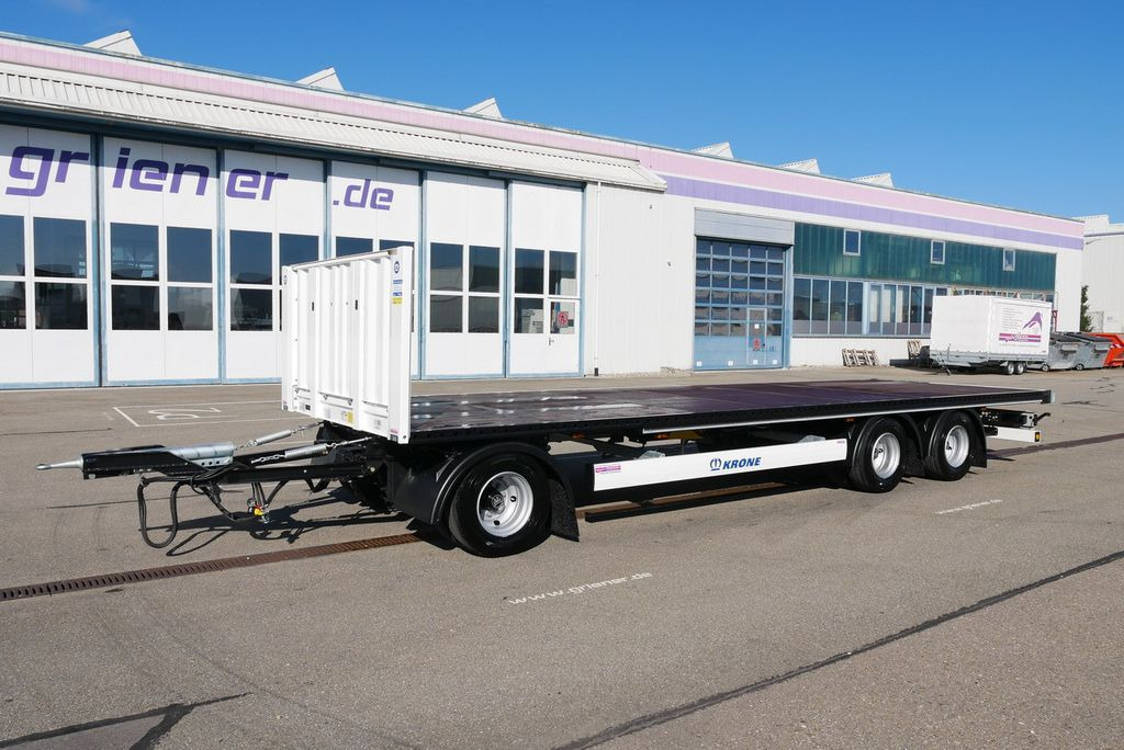 New Dropside/ Flatbed trailer Krone ADP 27/ JUMBO PLATEAU ANHÄNGER KRONE 3-achs 8600: picture 10
