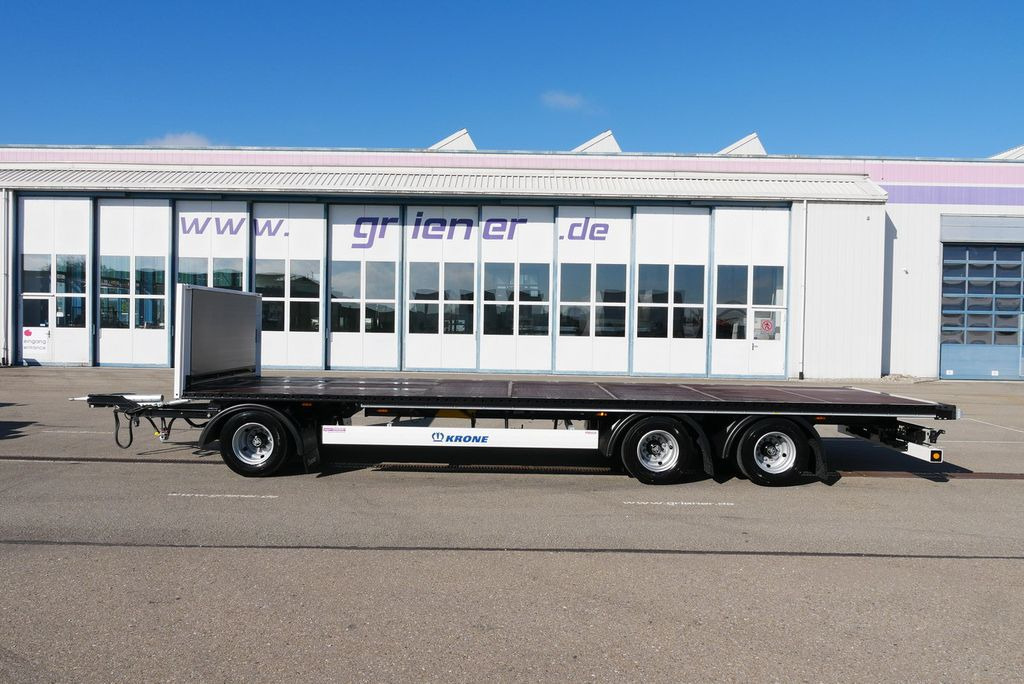 New Dropside/ Flatbed trailer Krone ADP 27/ JUMBO PLATEAU ANHÄNGER KRONE 3-achs 8600: picture 11