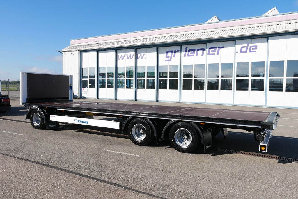 New Dropside/ Flatbed trailer Krone ADP 27/ JUMBO PLATEAU ANHÄNGER KRONE 3-achs 8600: picture 12