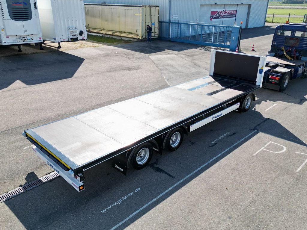 New Dropside/ Flatbed trailer Krone ADP 27/ JUMBO PLATEAU ANHÄNGER KRONE 3-achs 8600: picture 6