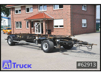 Container transporter/ Swap body trailer Krone AZW 18, Maxi, Midi, BDF, TÜV 10/2021: picture 1