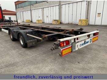 Container transporter/ Swap body trailer Krone *ZZ*WECHSELFAHRGESTELL*BPW * TANDEM *: picture 1