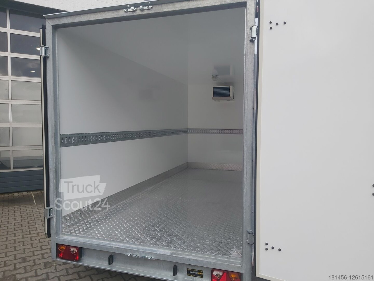 New Refrigerator trailer Lebensmitel Kühlanhänger mit Seitentür Innen 420x180x200cm: picture 5