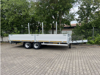 New Dropside/ Flatbed trailer Möslein  14,4 t Tandem- Pritschenanhänger- Tieflader: picture 1
