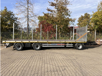 New Dropside/ Flatbed trailer Möslein  3 Achs Jumbo- Plato- Anhänger 9 m, Mega: picture 1