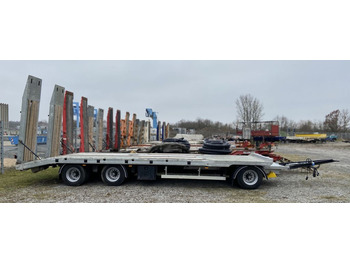 Low loader trailer Möslein  Neuwertig 3 Achs Tieflader 8,10 m Ladefläche: picture 1