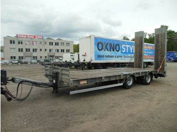 Low loader trailer Möslein TT21, Rampe, Lift achse: picture 1