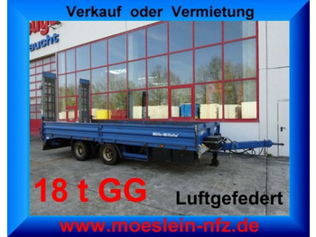 Low loader trailer Müller-Mitteltal  18 t GG Tandemtieflader: picture 1