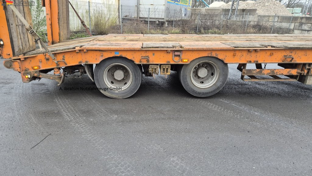Low loader trailer for transportation of heavy machinery Müller-Mitteltal T3 Zustand gut, technisch ok, optisch 2-3: picture 14