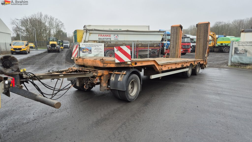 Low loader trailer for transportation of heavy machinery Müller-Mitteltal T3 Zustand gut, technisch ok, optisch 2-3: picture 8