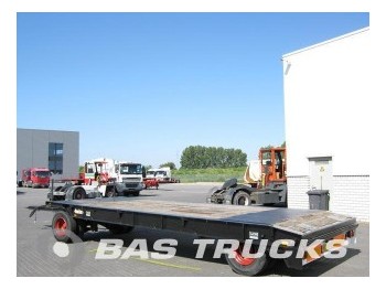 Low loader trailer for transportation of heavy machinery Nooteboom Blattfederung Hardholz Boden ASDV-20: picture 1