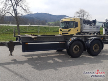 Container transporter/ Swap body trailer Scheuwimmer 2 Achs BDF: picture 1