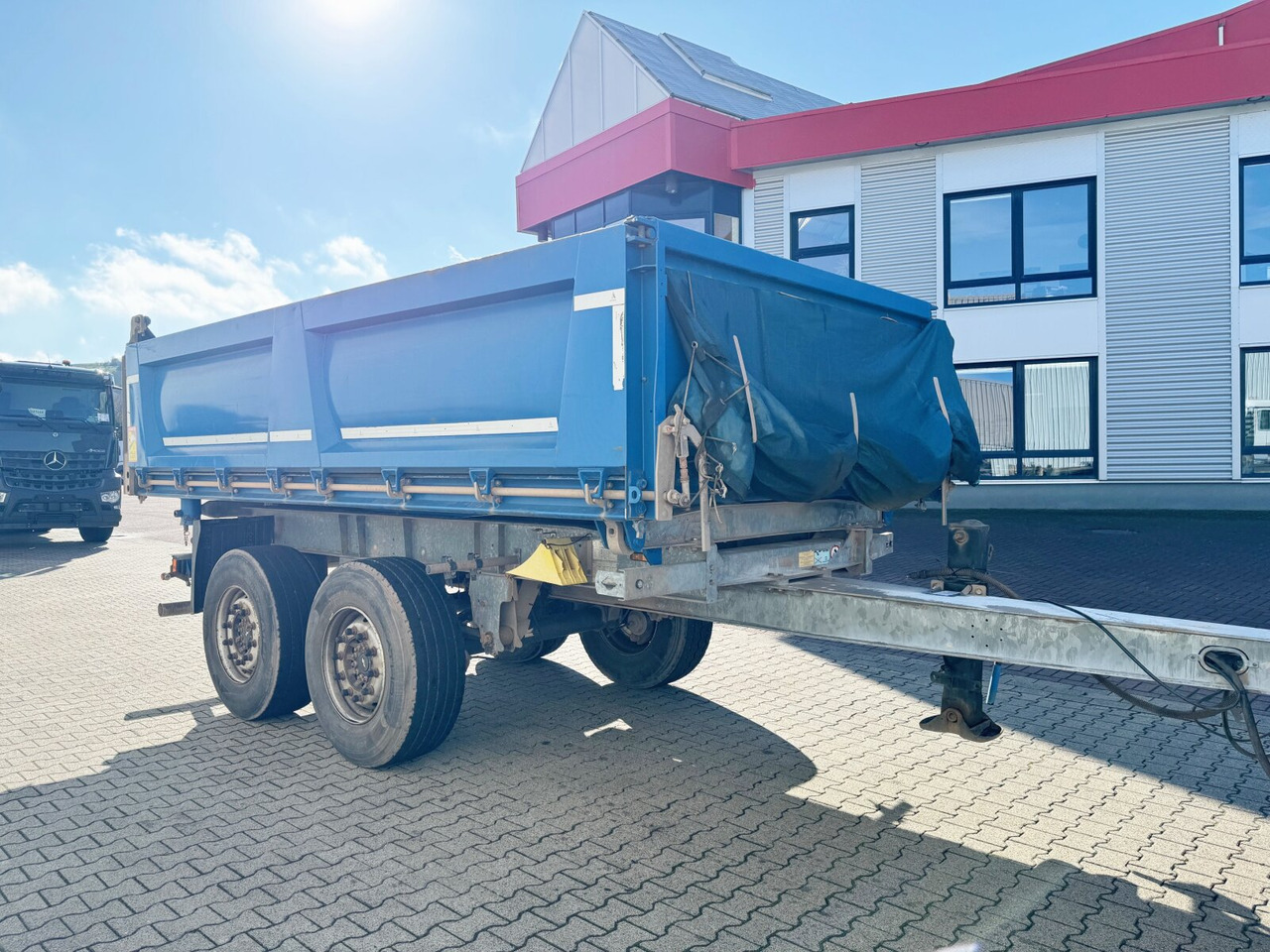 Tipper trailer Schmitz Cargobull ZKI 18-4.9 ZKI 18-4.9, Stahlbordwände ca. 10m³, Rahmen Verzinkt: picture 8