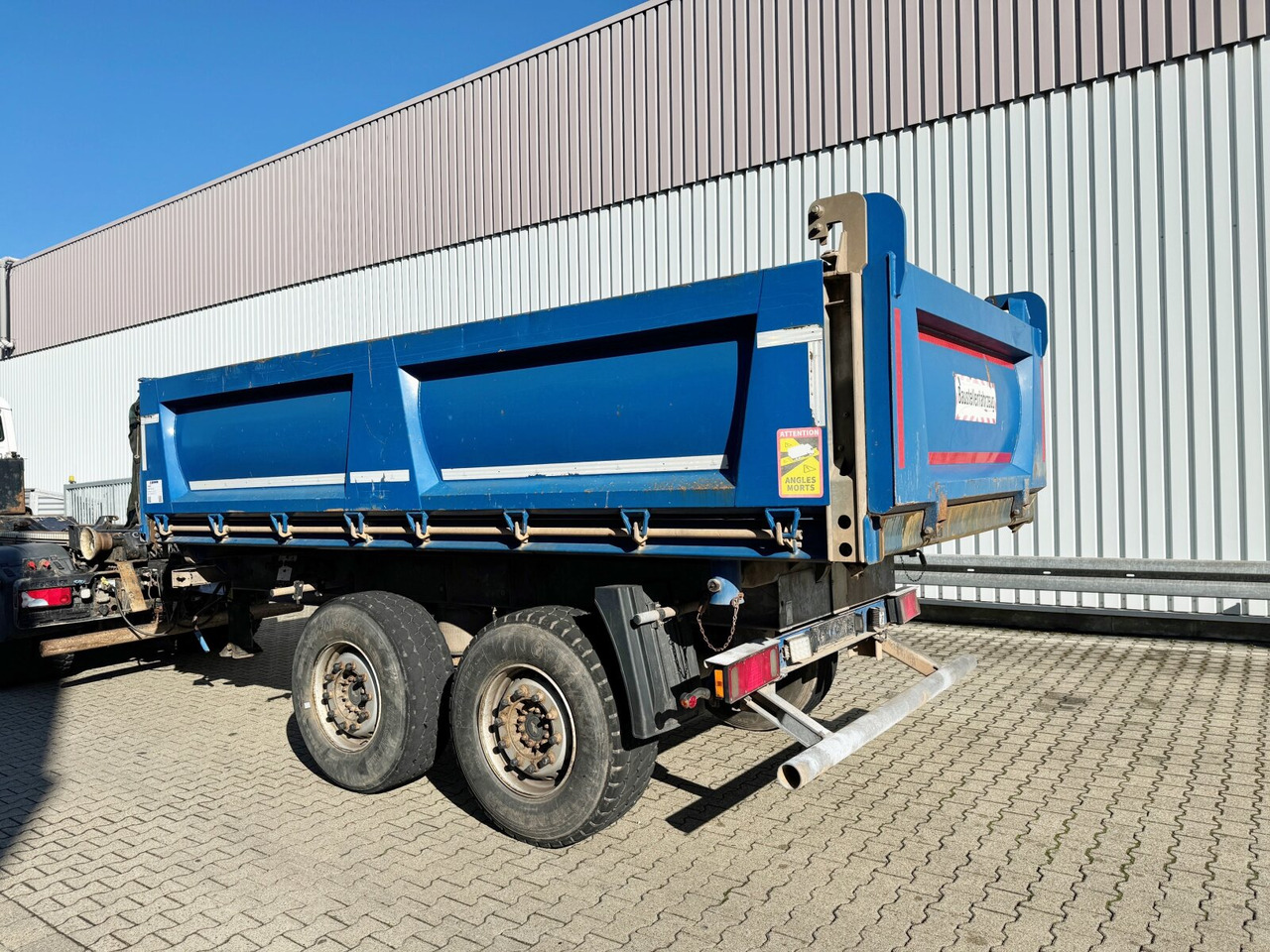 Tipper trailer Schmitz Cargobull ZKI 18-4.9 ZKI 18-4.9, Stahlbordwände ca. 10m³, Rahmen Verzinkt: picture 5